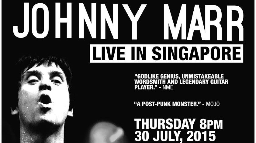 JOHNNY MARR - Live In Singapore
