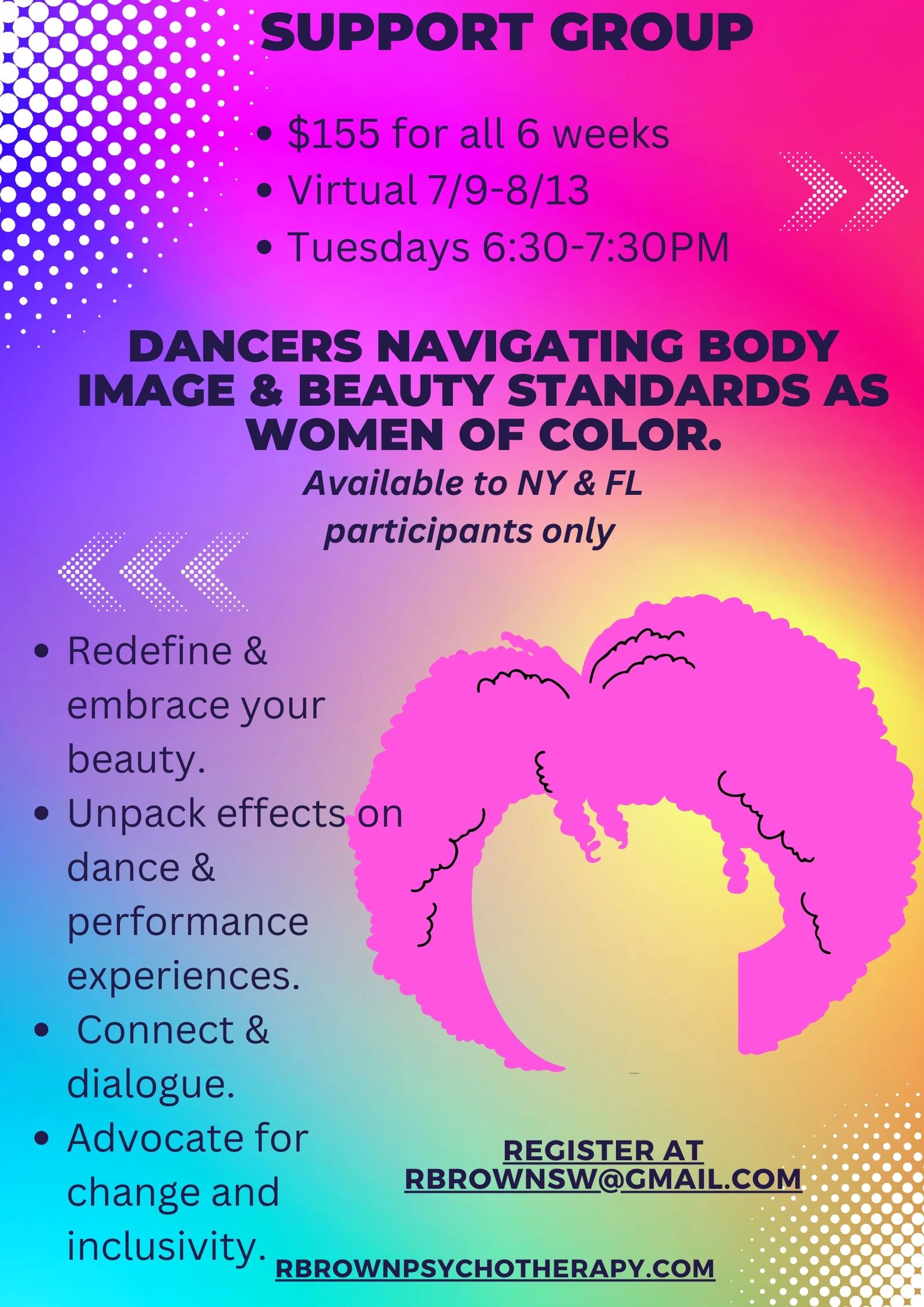 Beauty Standards & Body Image Support Group For Dancers of Color