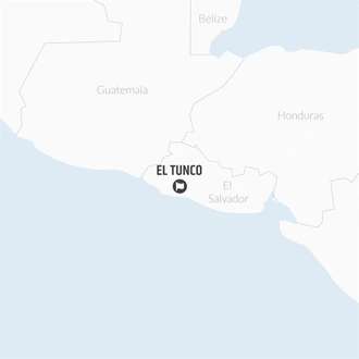 tourhub | Bamba Travel | El Tunco Surfing Experience 2D/1N | Tour Map