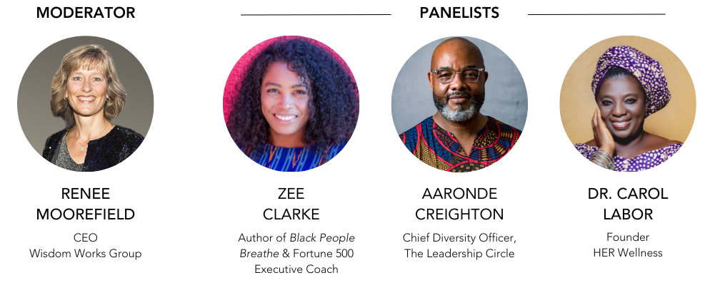 Panelists for Webinar