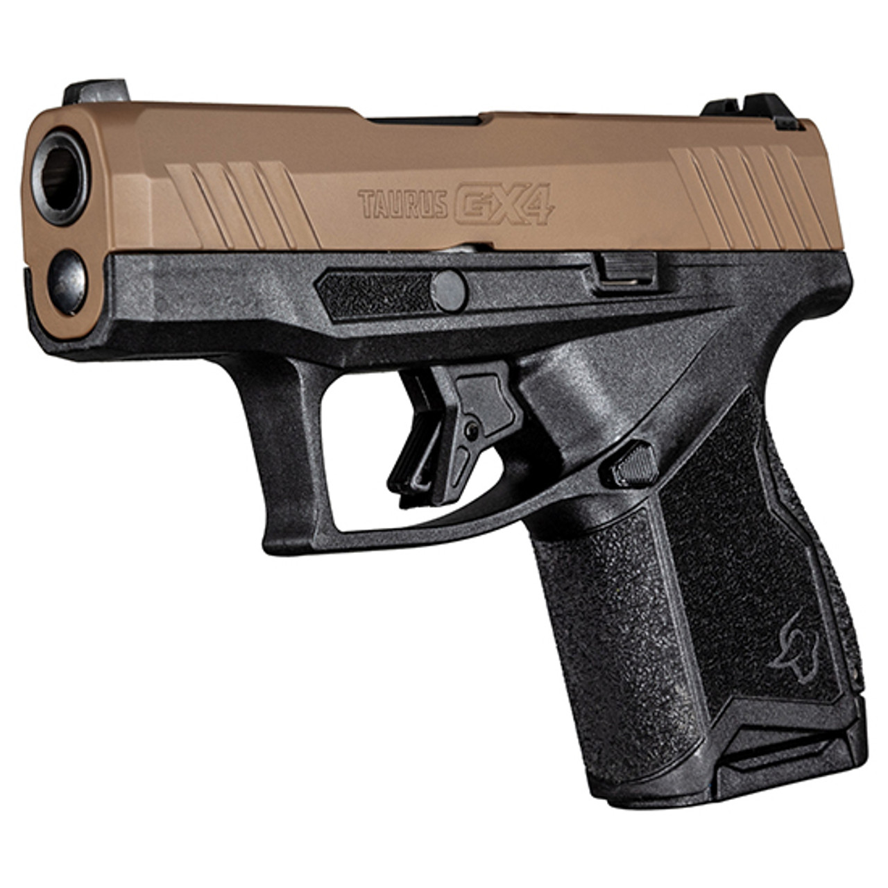 TAURUS GX4 Black/Troy Coyote Brown 9mm Luger Micro-img-0