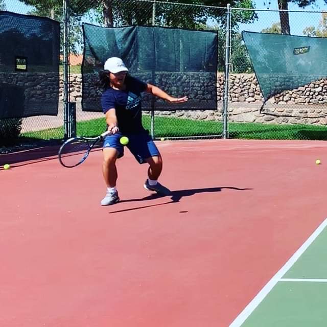 Joshua G. teaches tennis lessons in Glendale, AZ