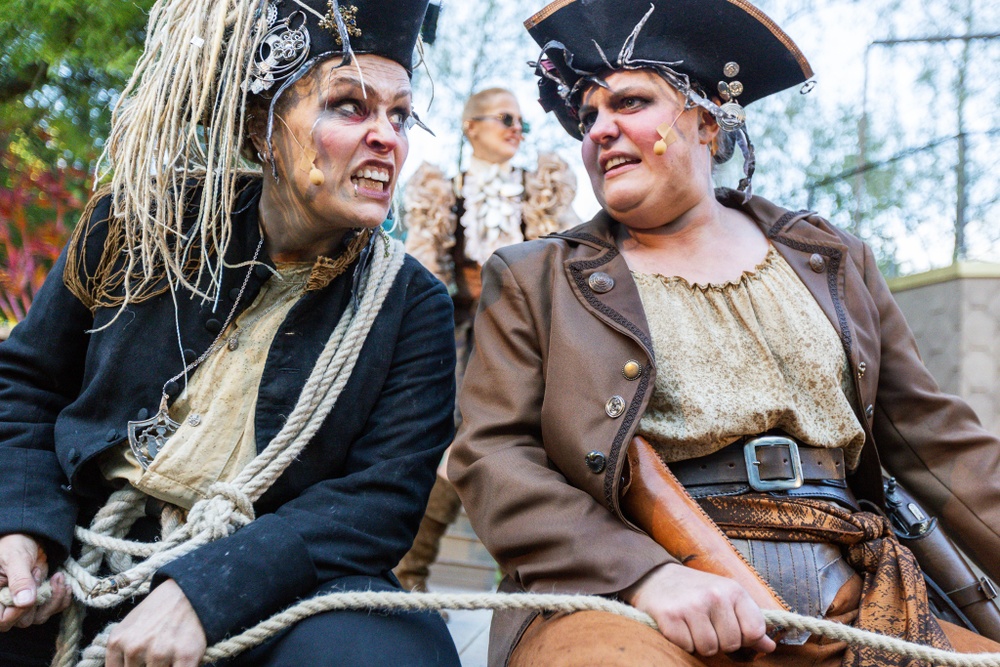 Wendy & Peter Pan. Sommarteatern med Västerbottensteatern och Musikalakademien på Medlefors, Skellefteå. Foto: Patrick Degerman.