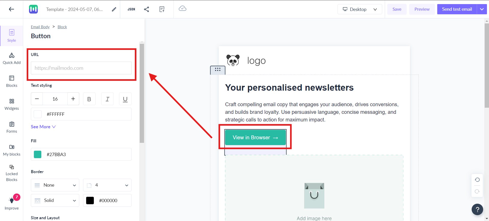 How to add UTM parameters in Email templates in Mailmodo