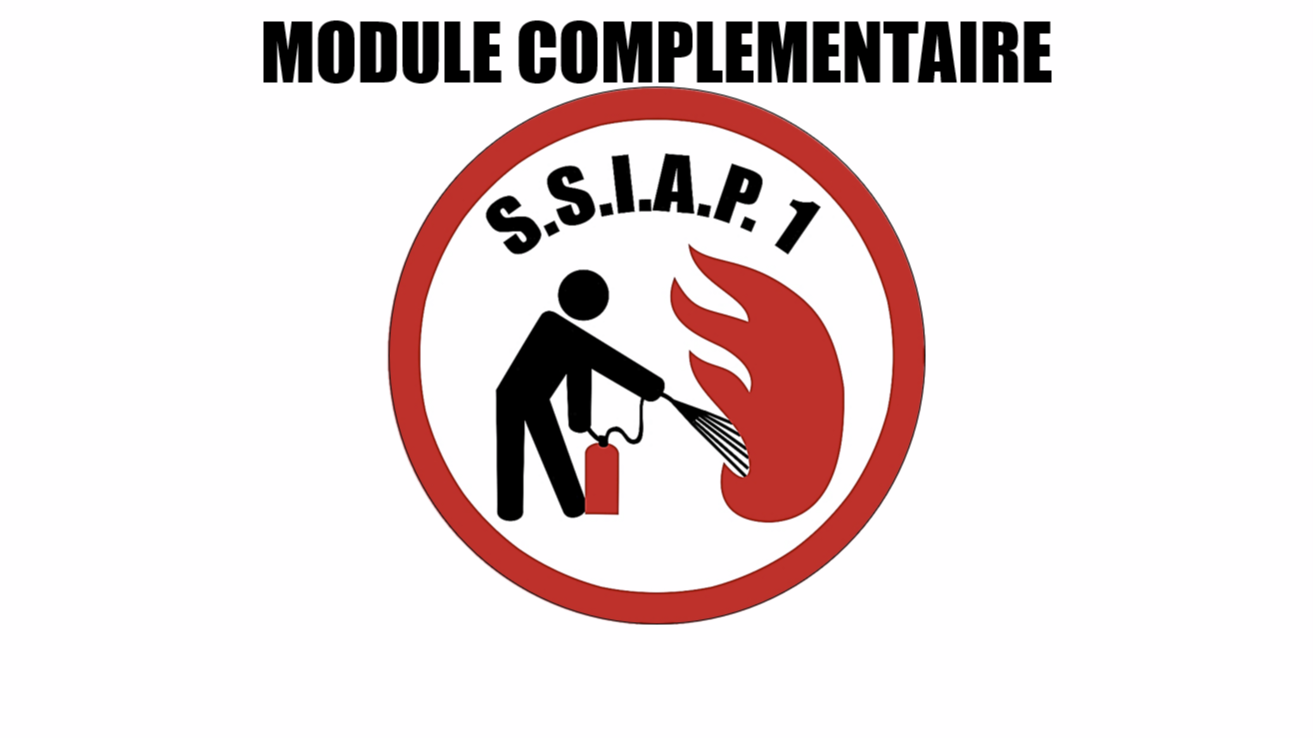 Représentation de la formation : 2.1.5-MC SSIAP 1 - Module complémentaire SSIAP 1