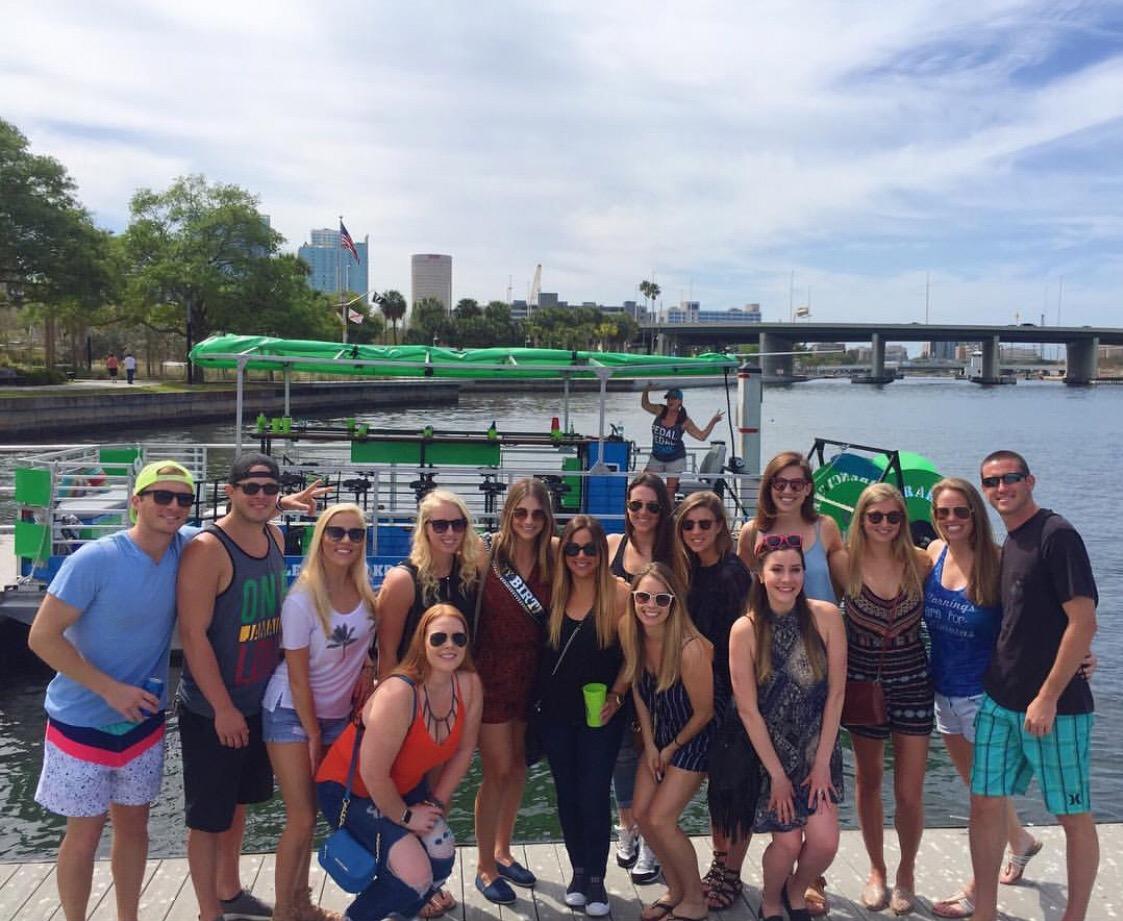 Tampa CycleBoat Cruise: Party Boat with Captain & BYOB (Up to 16 Passengers) image 7