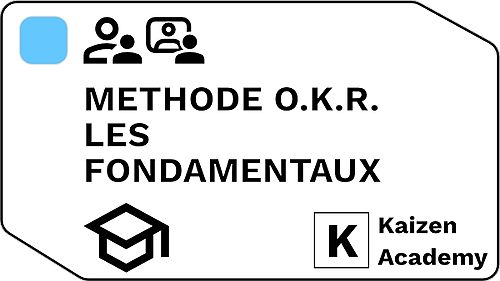 Représentation de la formation : formation méthode OKR - les fondamentaux