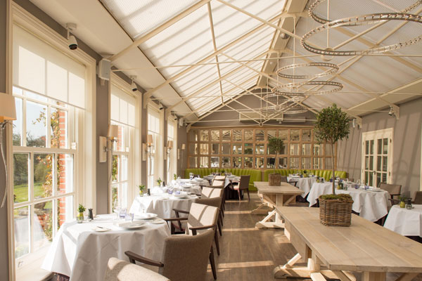 The dining room at the Summer House