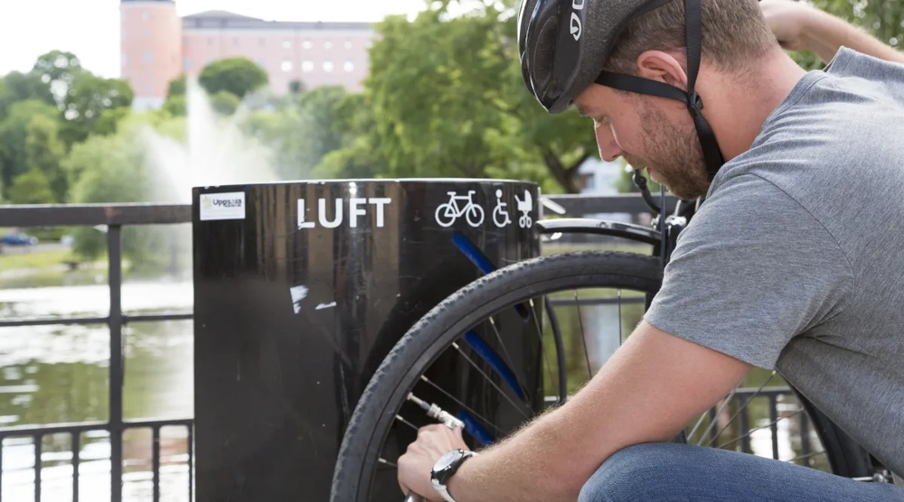 Uppsala kommun är en av de nya kommunerna på topplistan. De har bland annat arbetat mycket med cykeltrafiken i staden. Foto Ana Vera Burin Batarra