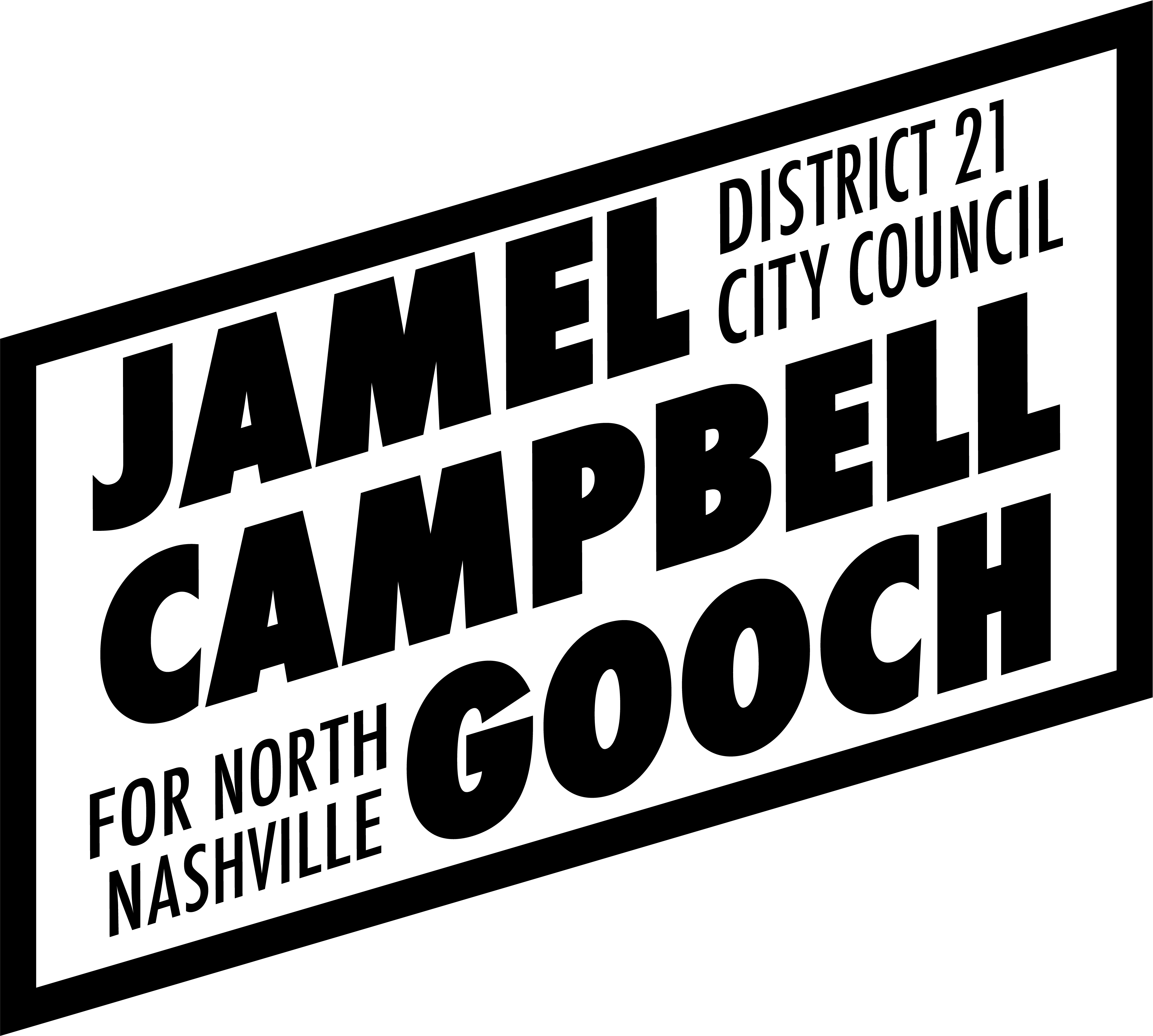 Jamel for Council logo