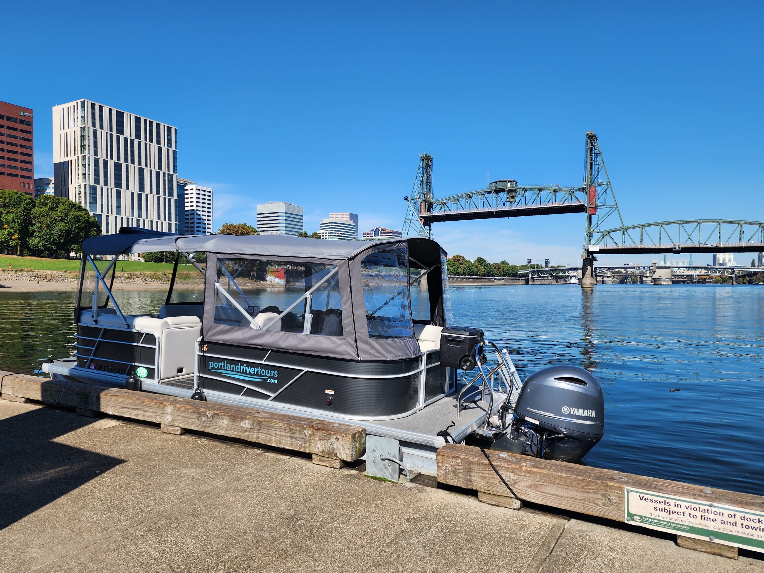 Private BYOB Boat Tour of Downtown Bridges on Willamette River (Up to 6 Passengers) image 3