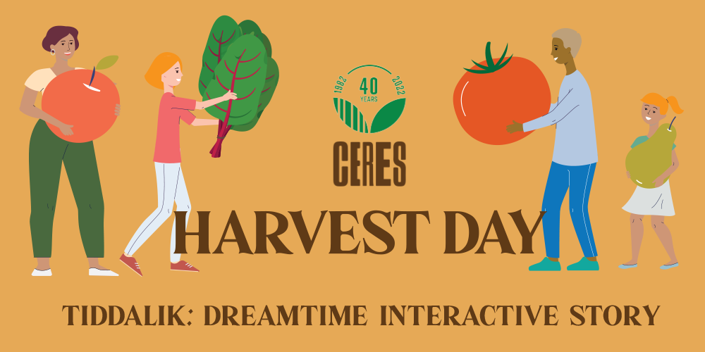 Harvest Day 2022 Tiddalik Dreamtime interactive story, Brunswick