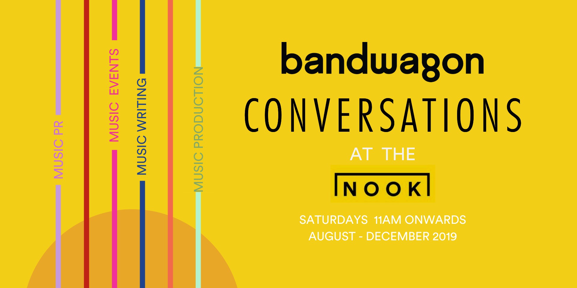 Let your stories be told at Bandwagon Conversations at the Nook