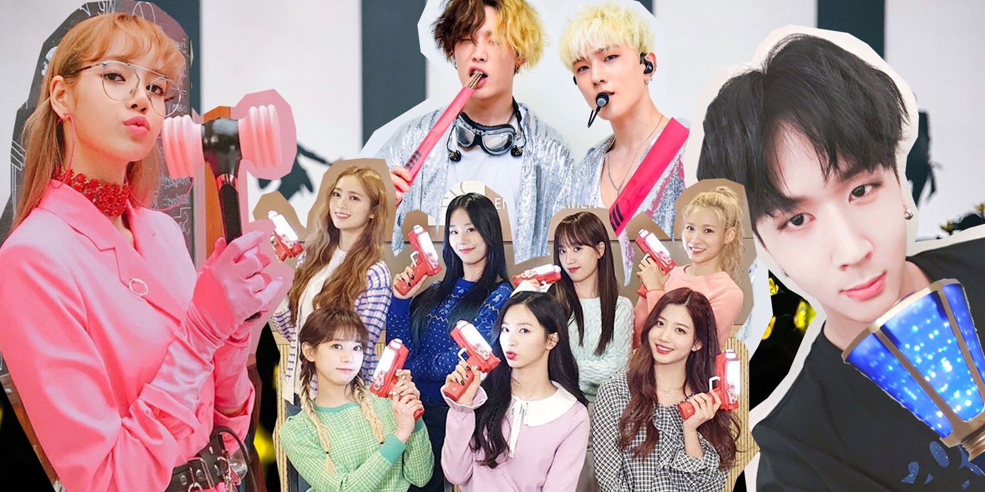 K-Pop idol groups' light sticks compilation - Koreaboo