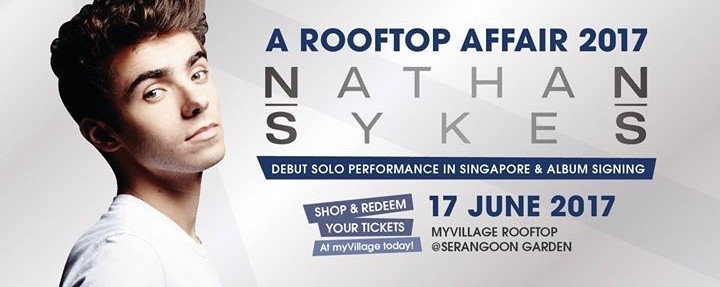 A Rooftop Affair 2017 - Nathan Sykes LIVE in Singapore