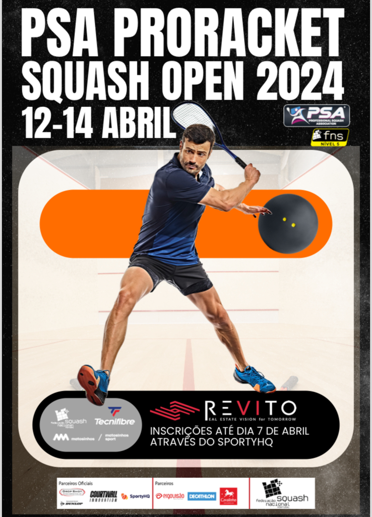 2023/2024 - PSA Proracket Squash Open (Nivel 5) - SportyHQ