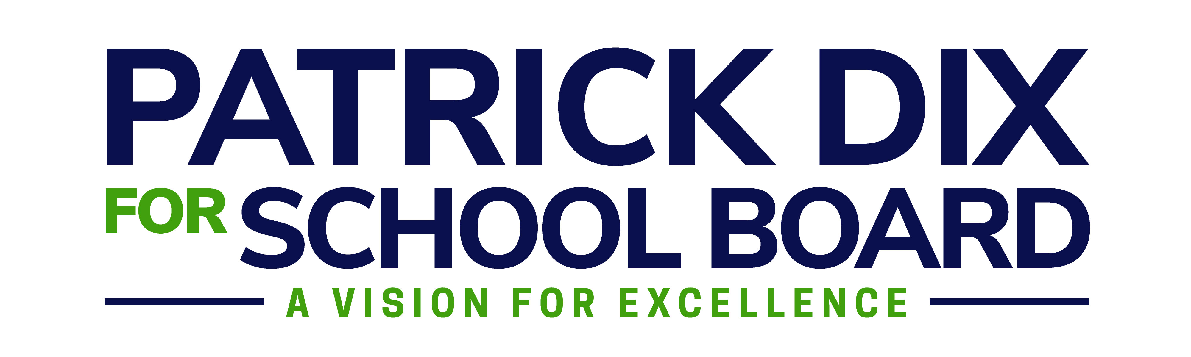 Patrick Dix for Des Moines School Board logo