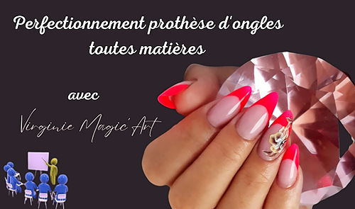 Représentation de la formation : Perfectionnement prothèse d'ongles toutes matières - 5 jours - 35h