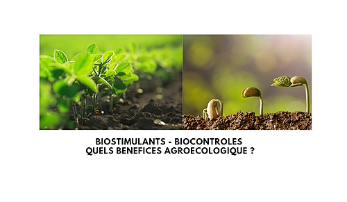 Représentation de la formation : METIERS - BIOSTIMULANTS - BIOCONTROLES QUELS BENEFICES AGROECOLOGIQUE ?   