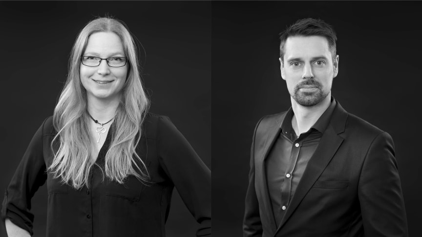 Beatrice Torgnyson Klemme, vd BioDriv Öst och Martin Ahrne, vice vd. Foto: Göran Ekeberg.