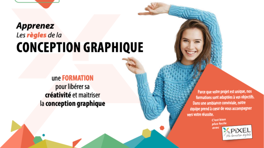 Représentation de la formation : Conception graphique 