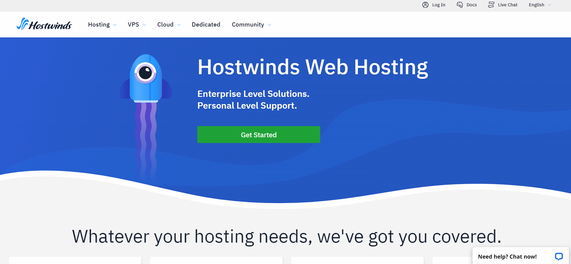 Hostwinds as a cloud hosting provider