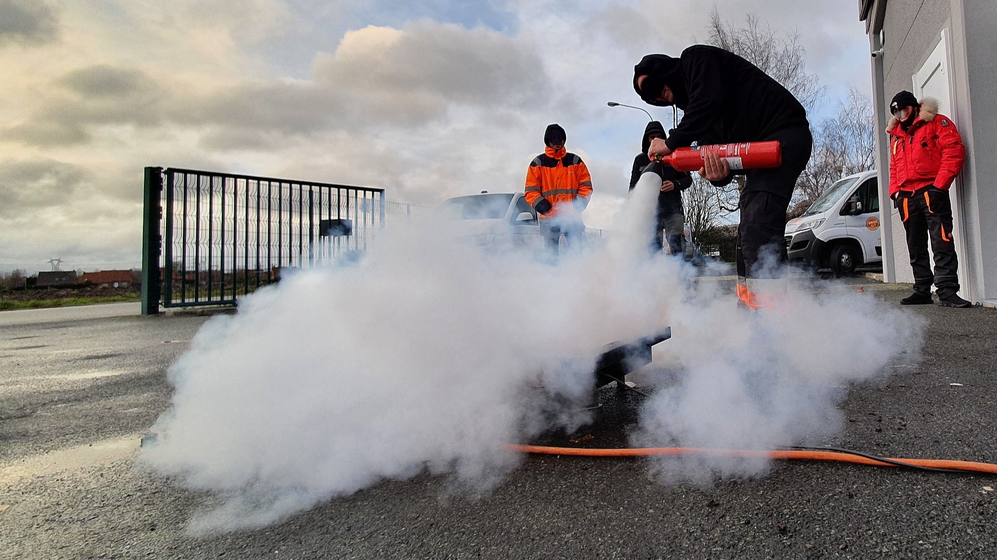 Représentation de la formation : Sécurité incendie - Equipier de Première Intervention (E.P.I)