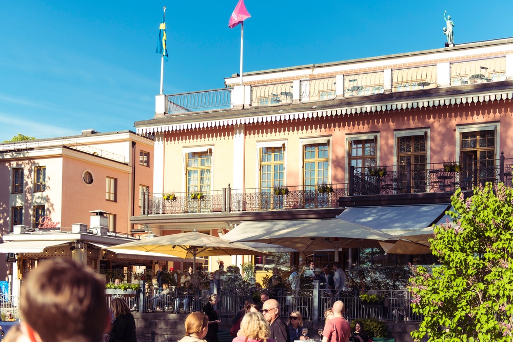 Hotell Hasselbacken på Kungliga Djurgården i Stockholm. 