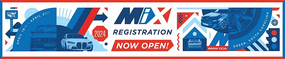 Register for BMW CCA MiX
