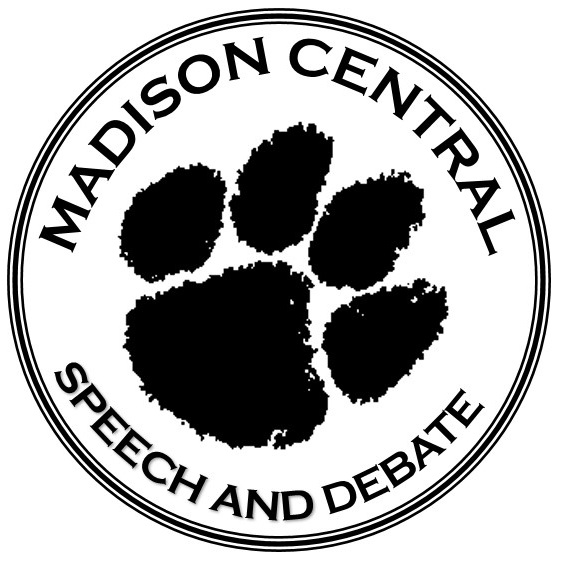 Madison Central Speech and Debate logo