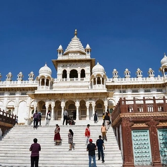 tourhub | Jee Tours | 9-Day Golden Triangle Tour with Jodhpur and Pushkar by Motor Bike 