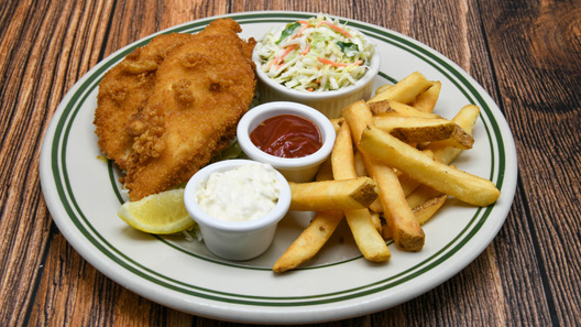 Alaskan Cod Fish and Chips