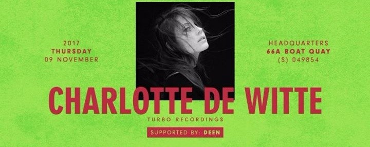 The Council presents Charlotte de Witte (Turbo Recordings)