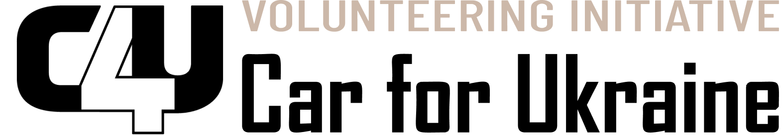 Car for Ukraine Volunteering Initiative logo