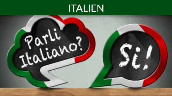 Représentation de la formation : ITALIEN PROFESSIONNEL - Tous Niveaux - 50h en présentiel
