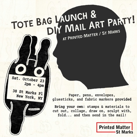 Tote Bag Launch and DIY Mail Art Party!