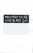 Must Art Think