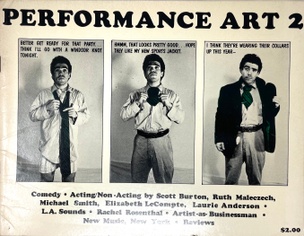 Performance Art Magazine