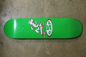 Gary Panter Skateboard: Green/Black