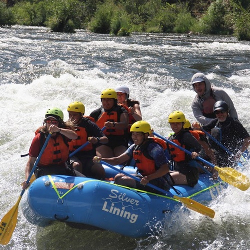 Rafting in the American River