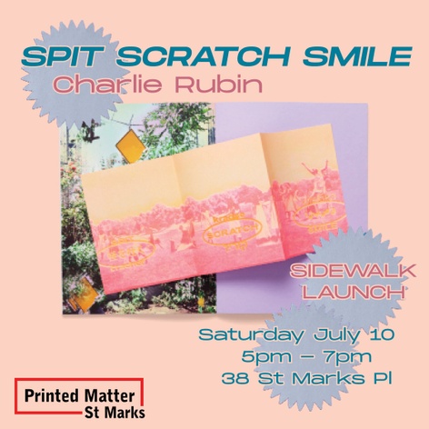 SPIT SCRATCH SMILE Sidewalk Book Launch
