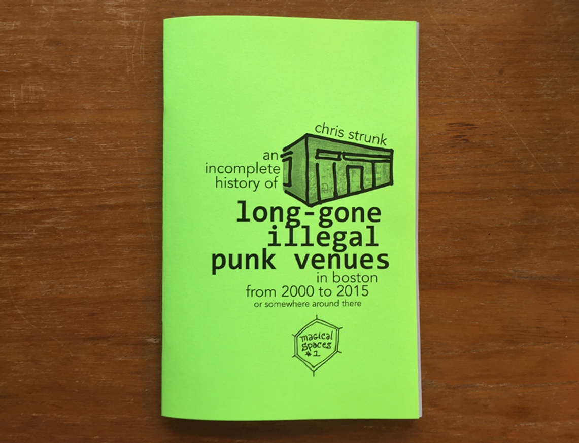 Long-gone Illegal Punk Venues
