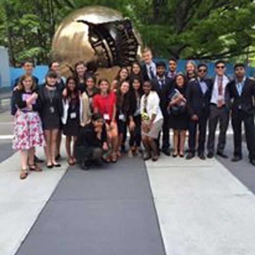 Once again the awesome UK group, but this time at the UN building in NYC.