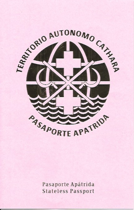 Cathara Autonomous Territory Stateless Passport (Spanish)