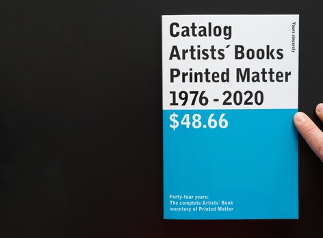_Catalog / Artists' Books / Printed Matter / 1976–2020 / $48.66_
