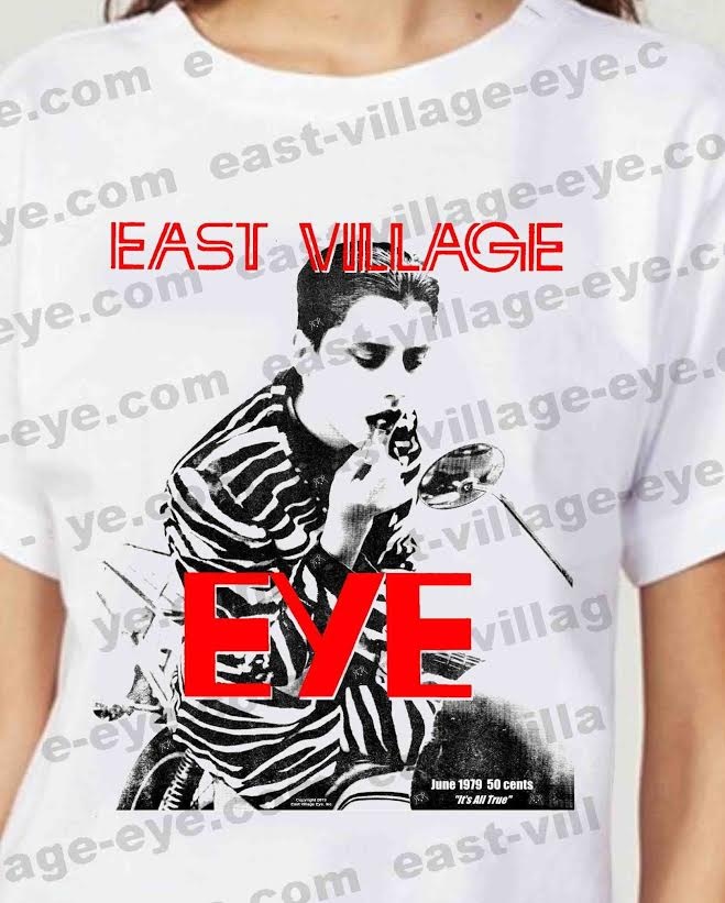 East Village Eye Lipstick T-shirt [Large]