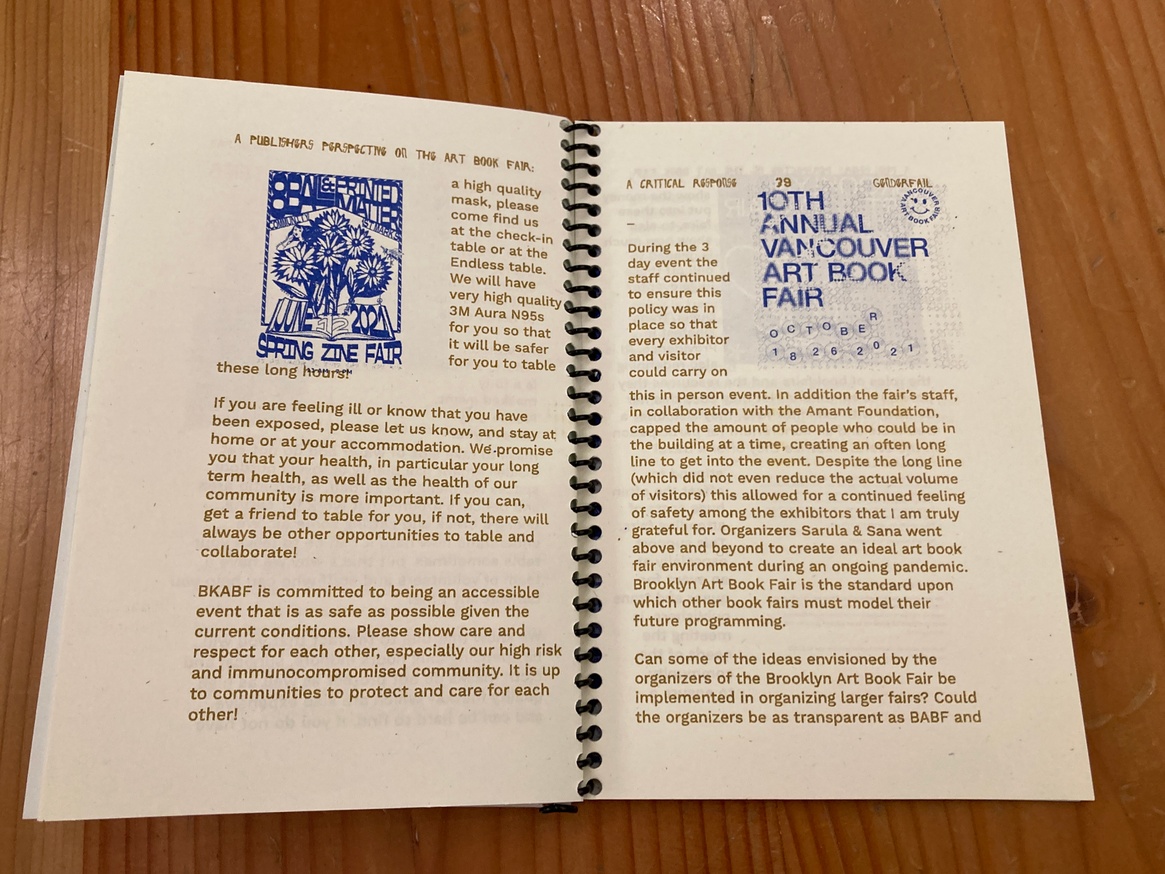 A Publishers Perspective on the Art Book Fair: A Critical Response thumbnail 6