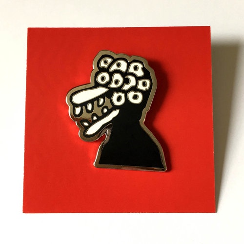 Noah Lyon Enamel Pin