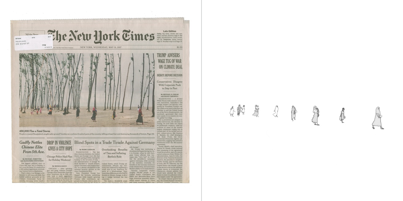 Front Pages with Pictures of Women Walking and Running: The New York Times thumbnail 2