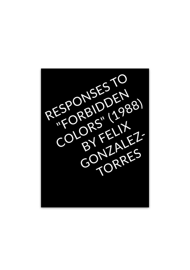 Responses to "Forbidden Colors"  (1988)